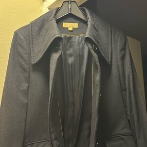 Black Cashmere Coat